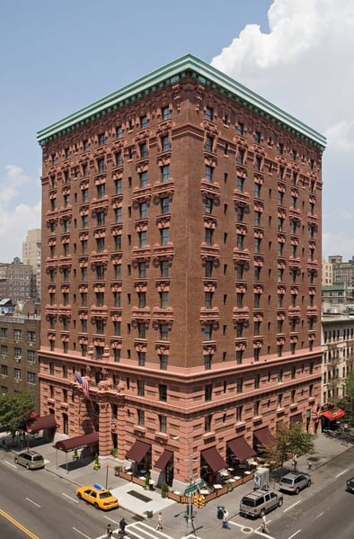 The lucerne hotel outside