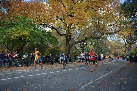 Marathon Runners - Image by anaglic
