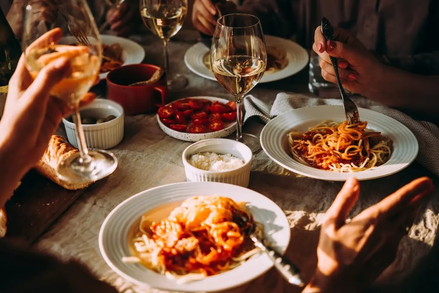 People Dining At A Restaurant - Image by fornStudio